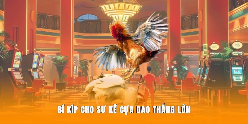 mẹo chọi gà cựa dao