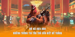 chọi gà cựa dao