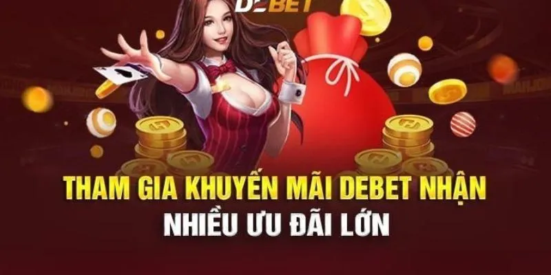 debet có nhiều khuyến mãi hot